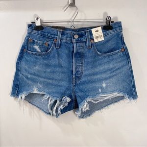 NWT Levi’s 501 Original Cutoff Denim Shorts